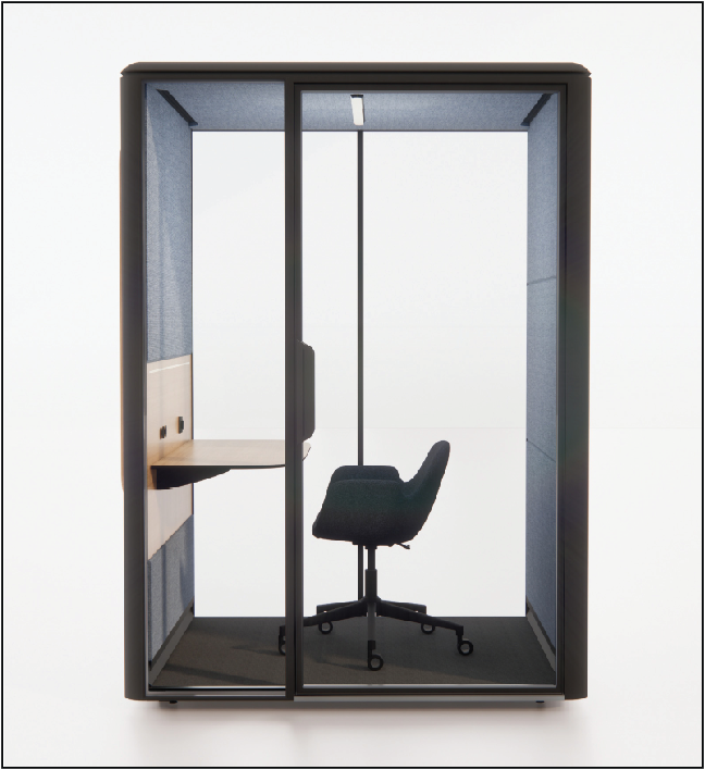 QUBIQ Work: Optional swivel chair with castors