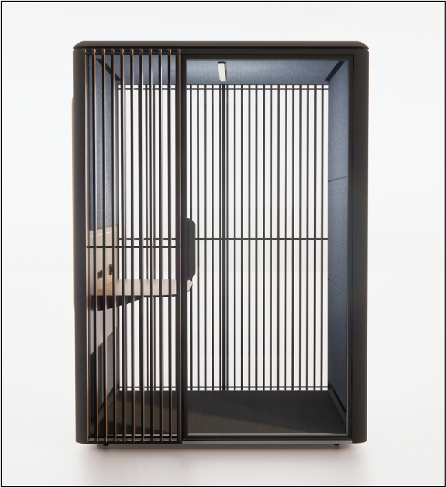 QUBIQ Work: Optional privacy blinds at the front